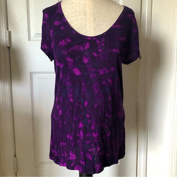 Banana Republic Tops - Banana Republic Purple Printed Top